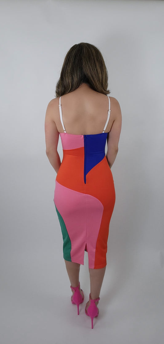 Color Me Midi Dress